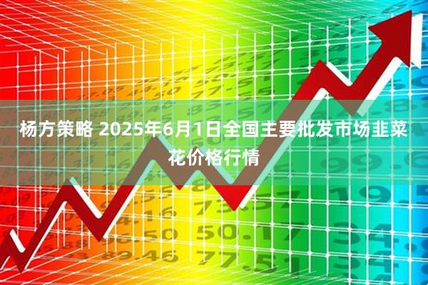 杨方策略 2025年6月1日全国主要批发市场韭菜花价格行情